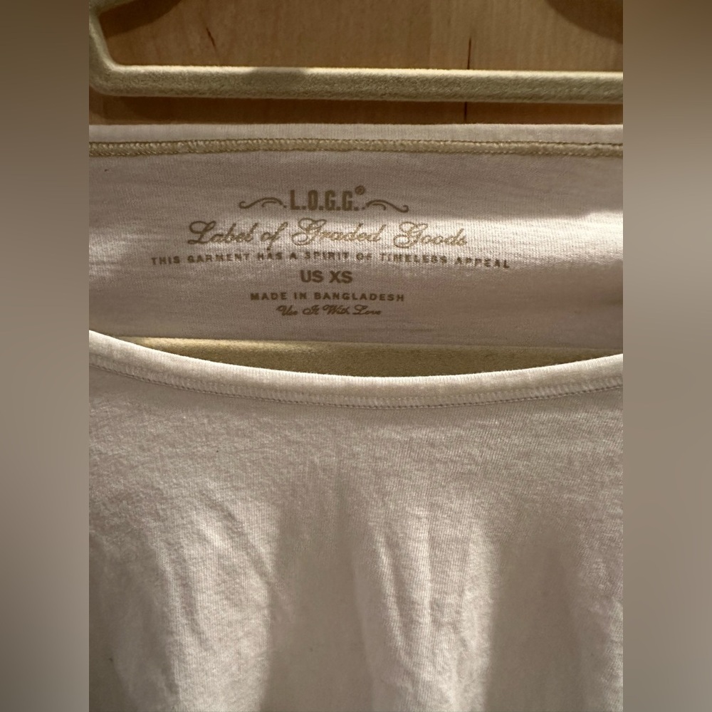 L.O.G.G. Women’s White T-Shirt (XS) - Picture 8 of 11